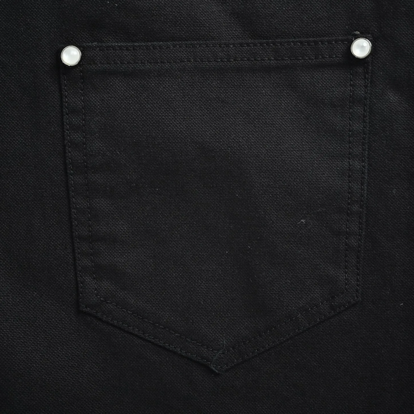 Louis Vuitton studded solid color straight leg trousers